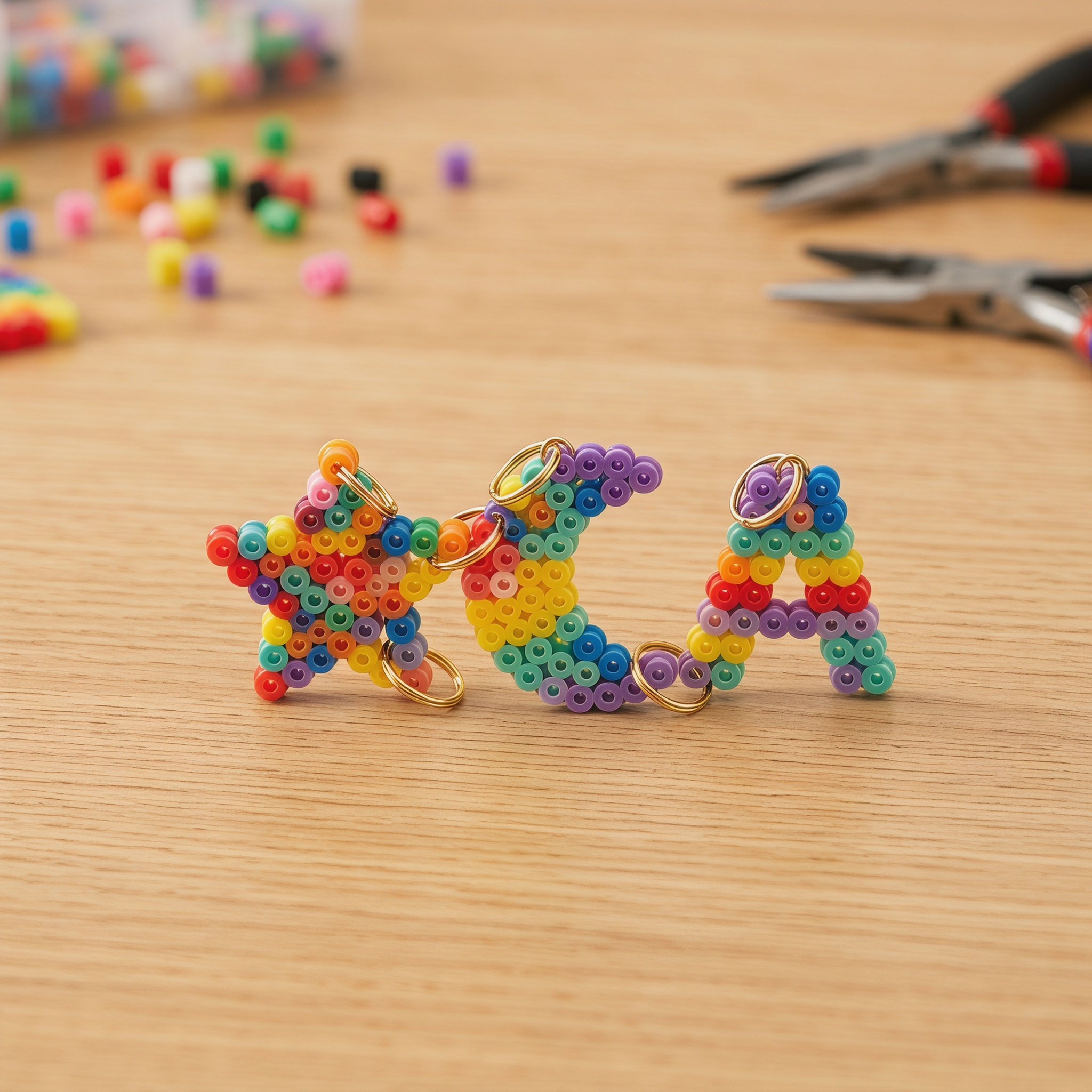 Art Craft Kit - Mixed Color Mini Beads for Crafting