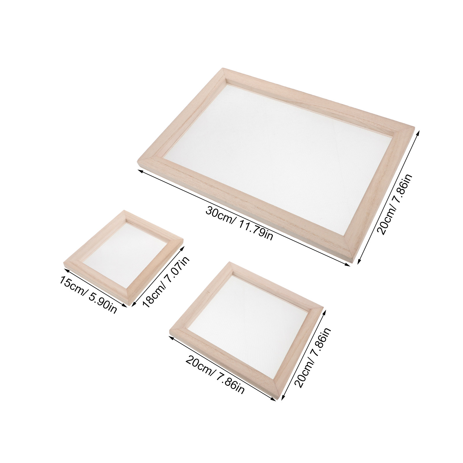 3Pcs Paper Making Frame Kit Wo - Art Craft With Paper ulasan dan harga