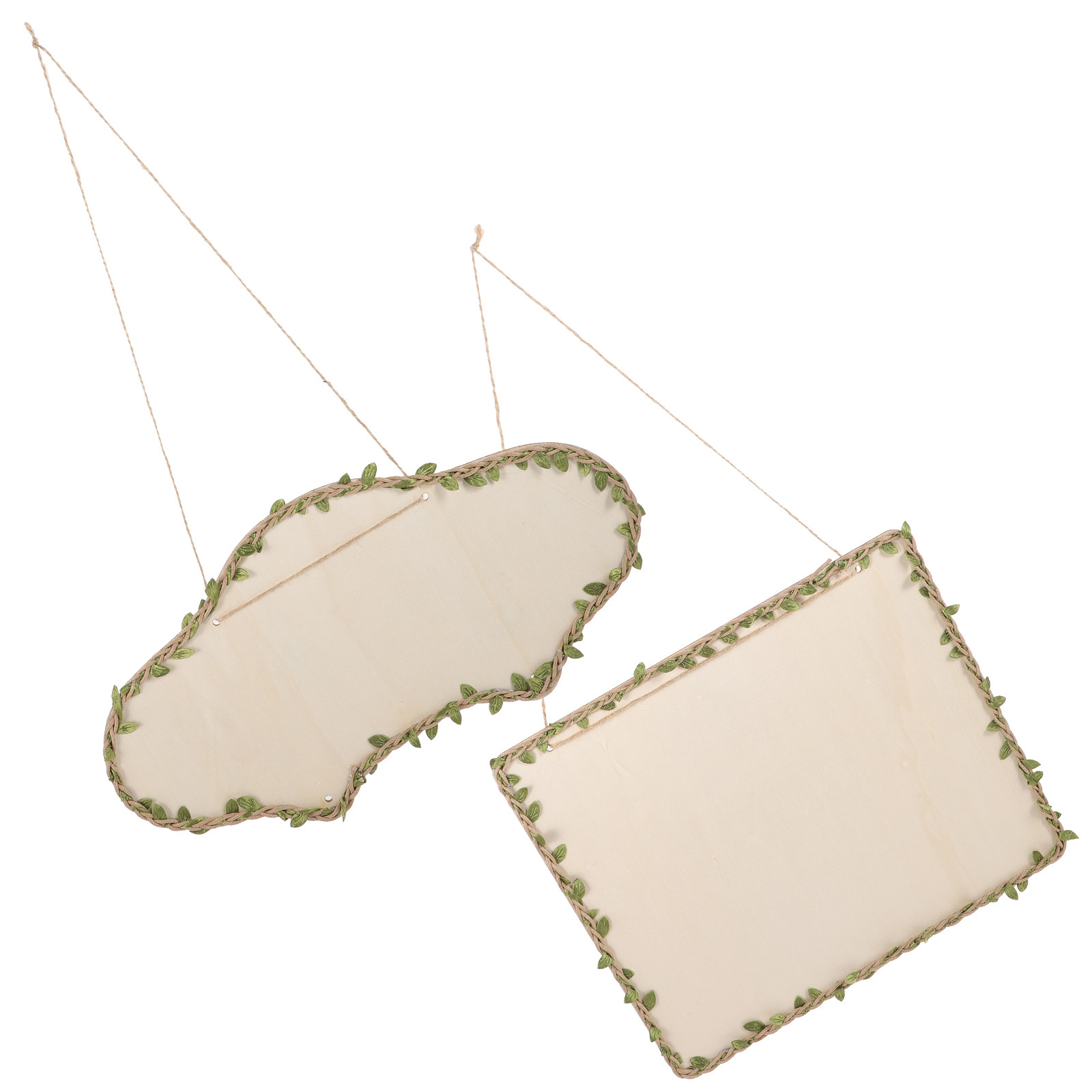 1Set Blank Hanging Wood Sign U - Art Craft Bar ulasan dan harga