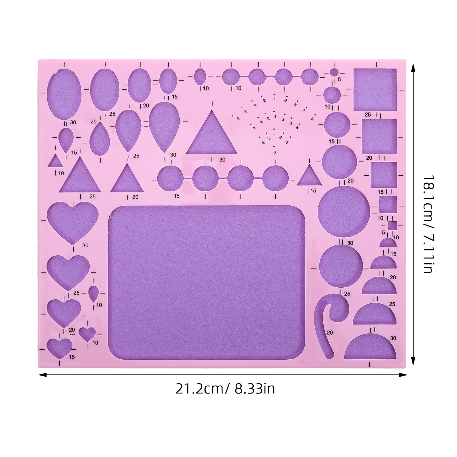 Paper Quilling Template Board  - Art Craft Cardboard ulasan dan harga
